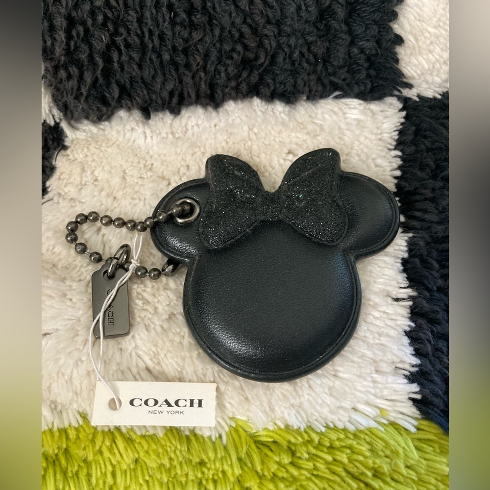 Coach X Disney Minnie Mouse handbag charm